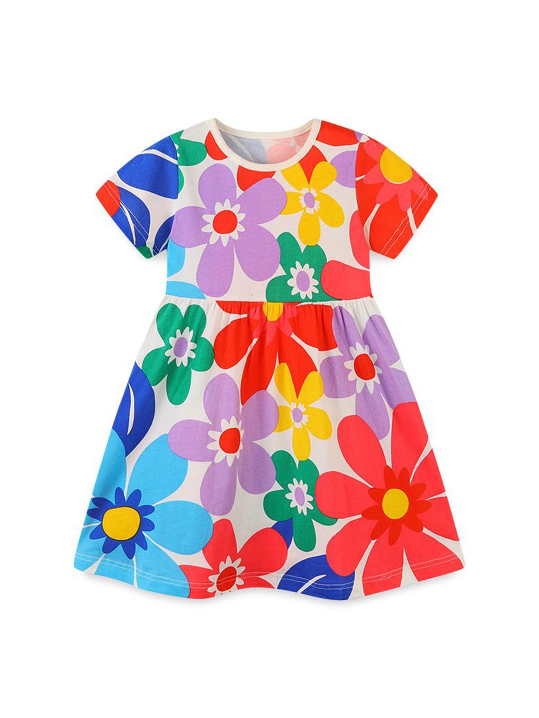 

StyleCast Girls Floral Print A-Line Dress, Multi