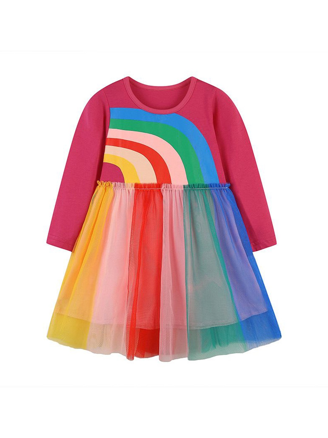 

StyleCast Girls Colourblocked Fit & Flare Dress, Multi