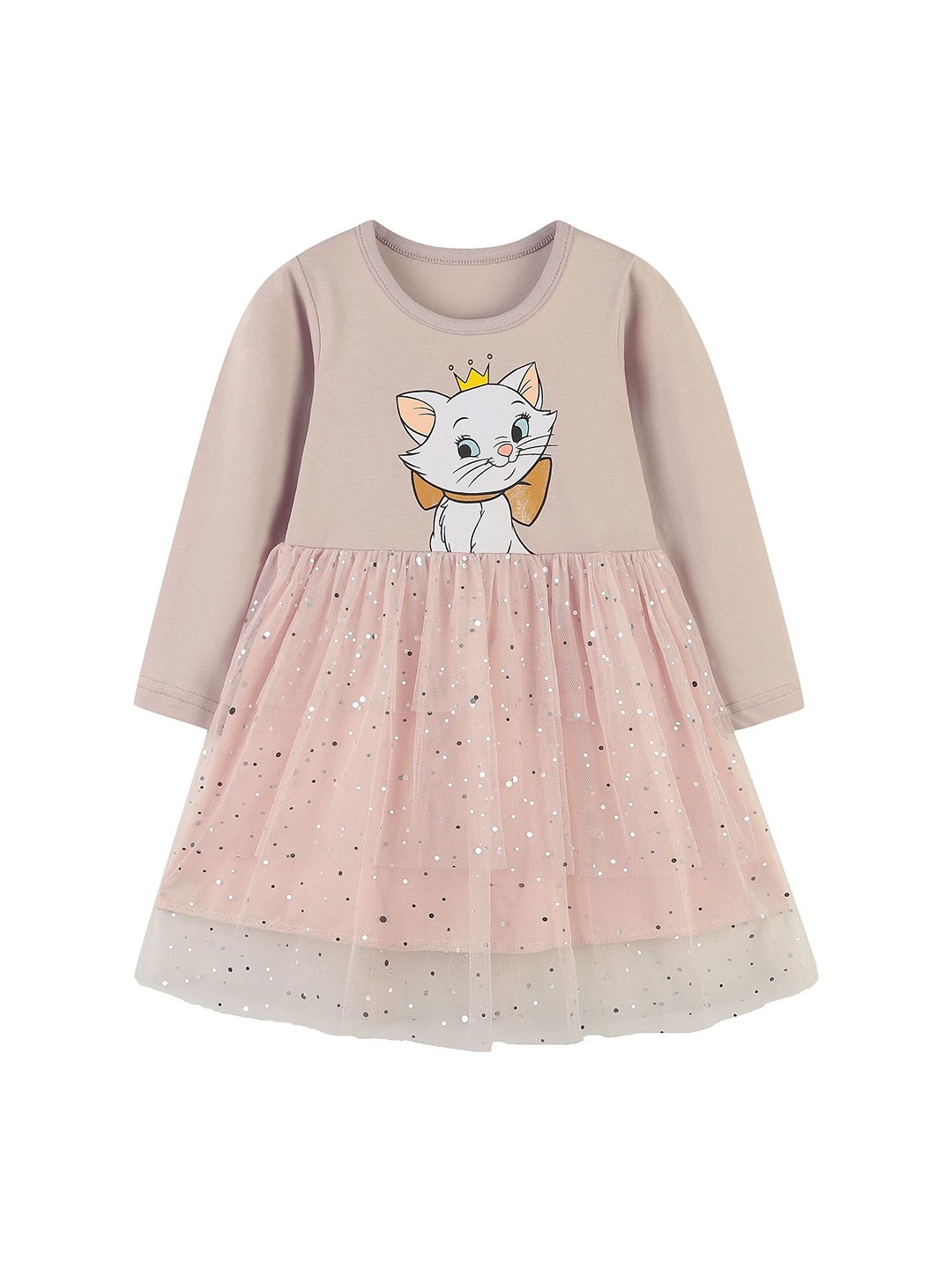 

StyleCast Girls Print Fit & Flare Dress, Pink