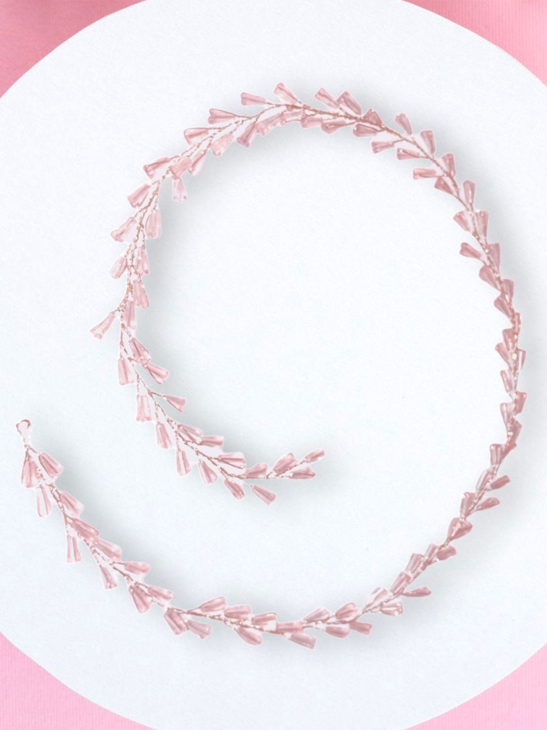 

Hair Flare Women Beaded Hair Accessory Set of, Pink