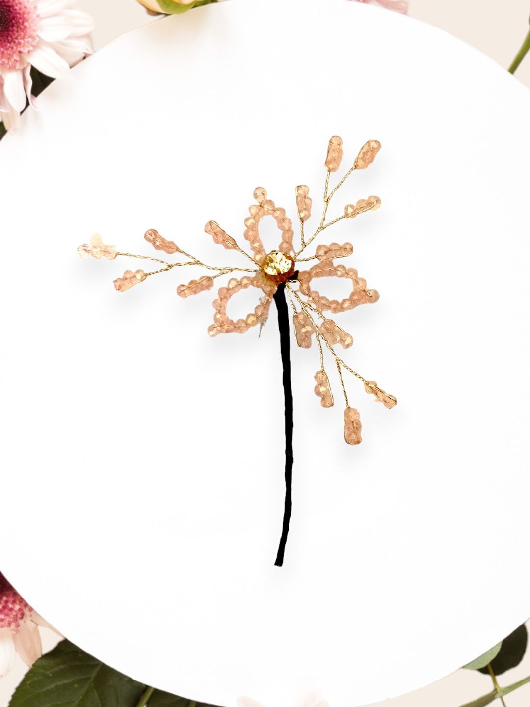 

Hair Flare Women Beaded Hair Accessory Set of, Pink