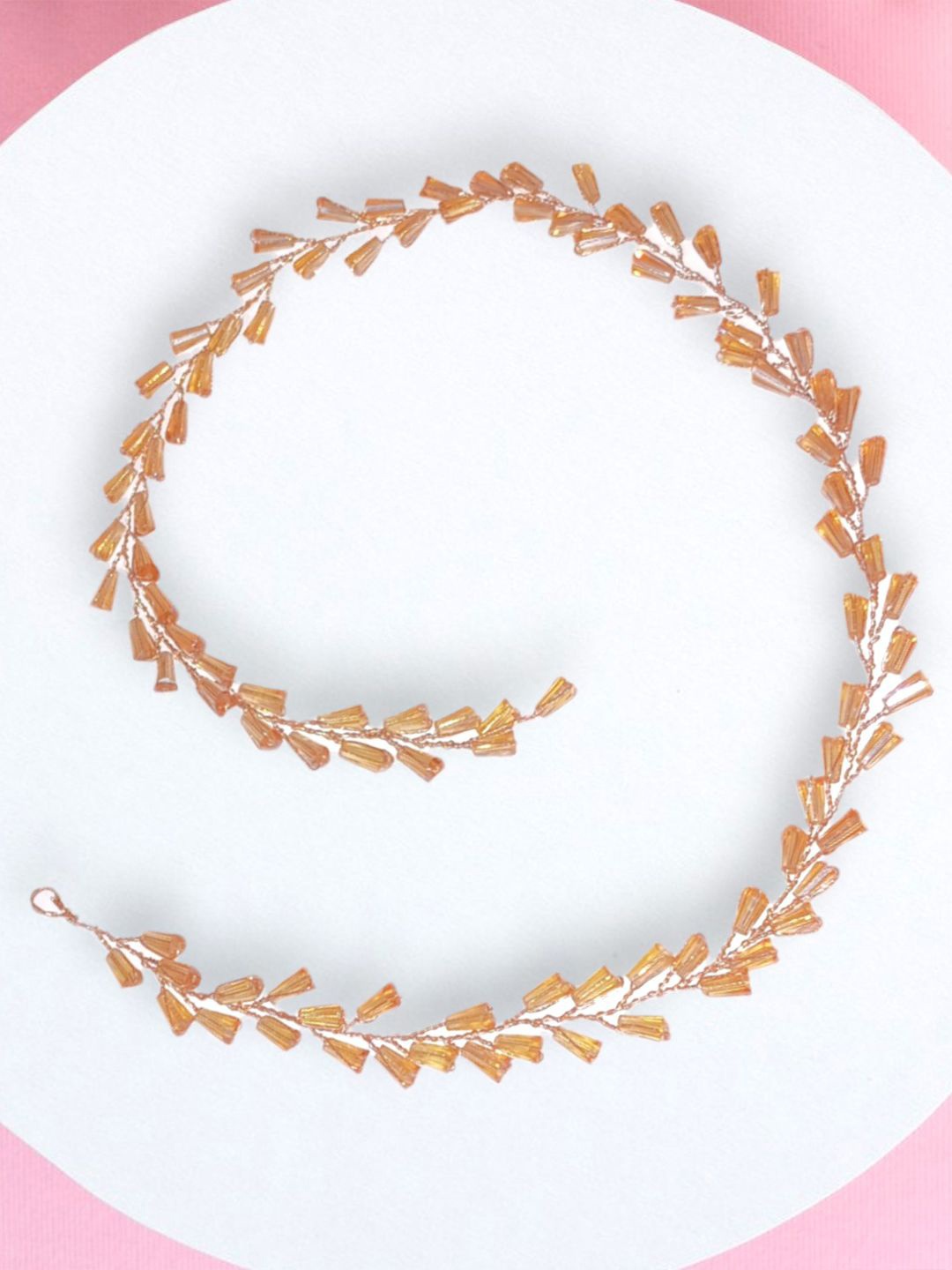

Hair Flare Women Beaded Hair Accessory Set of, Gold