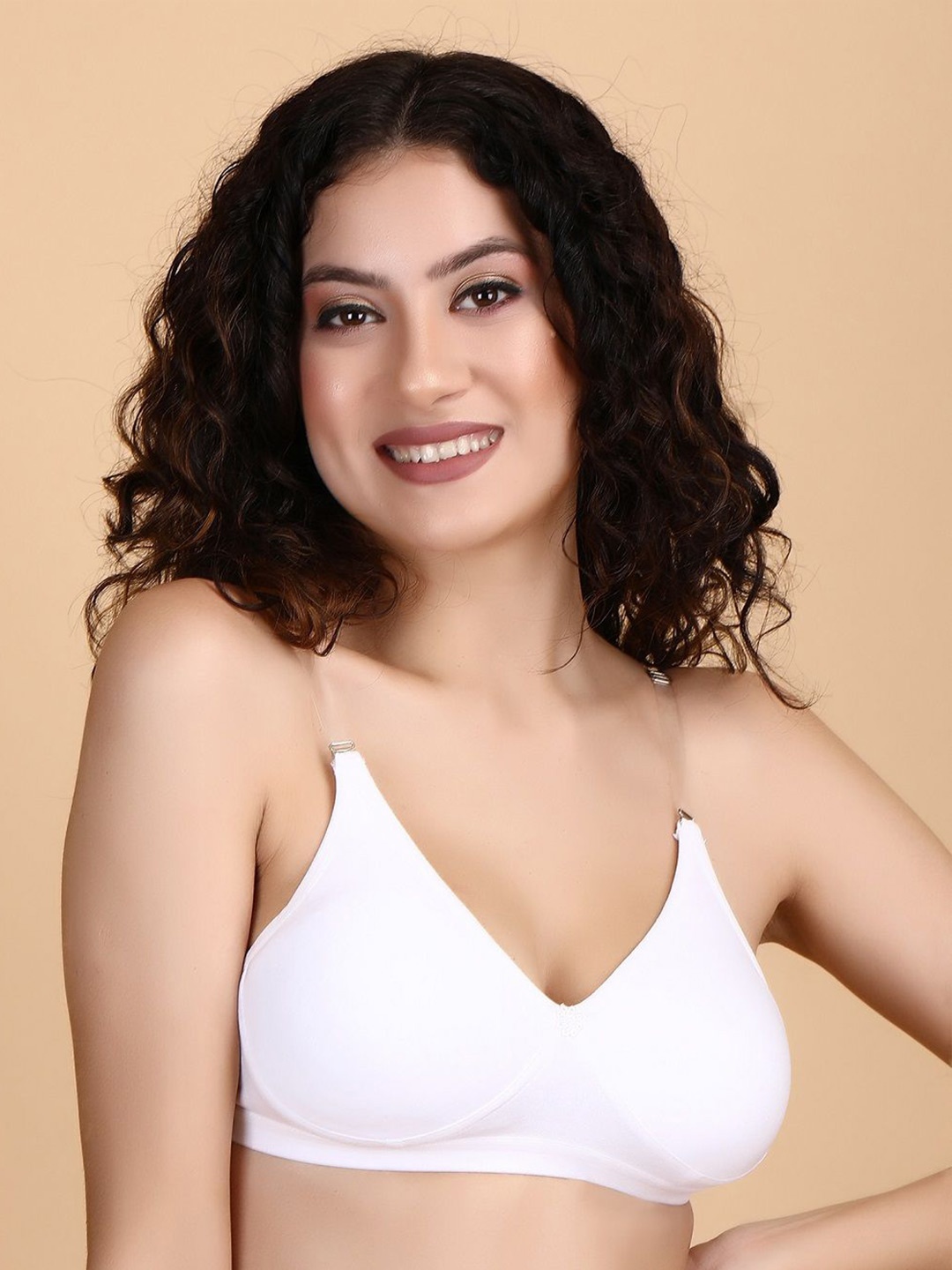 

Klassik Bra Medium Coverage, White