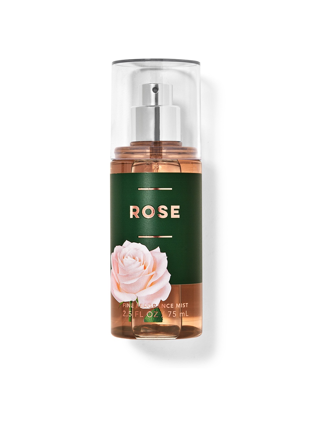 Bath & Body Works Women Rose Travel Size Fine Fragrance Mist - 75ml, Green
