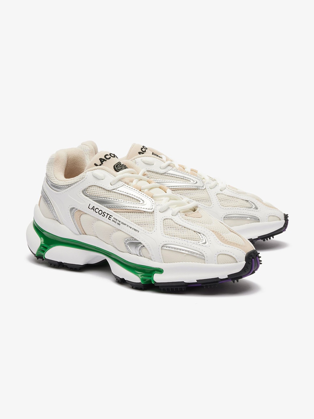 

Lacoste Men Printed Trainers Sneakers, White