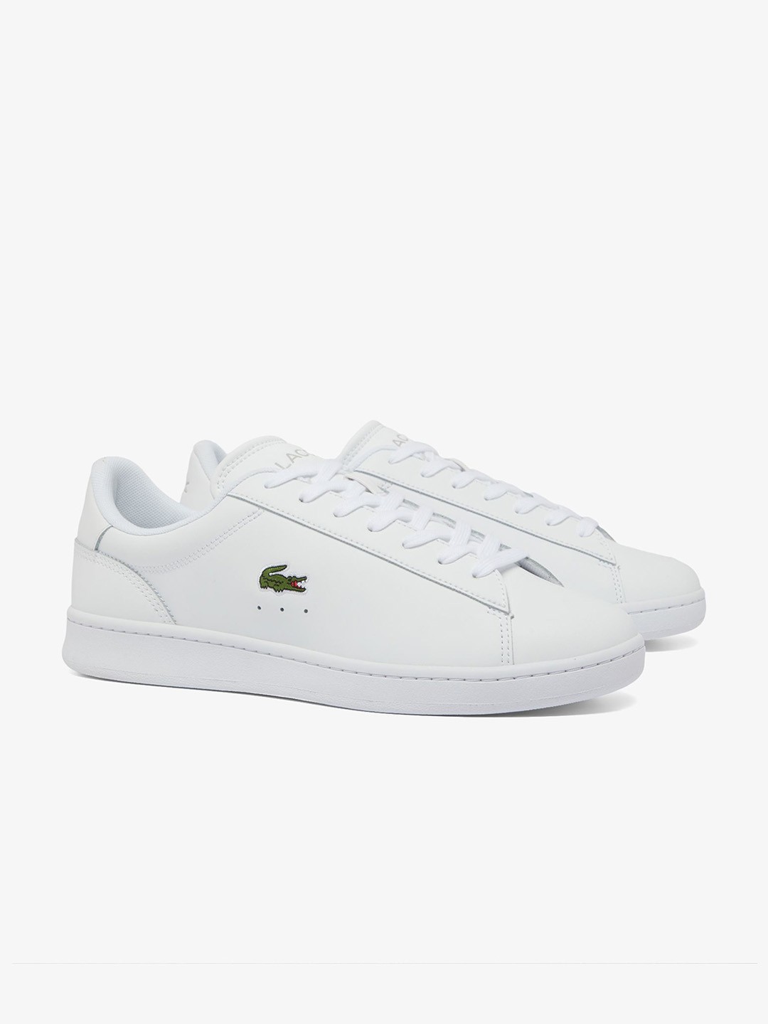 

Lacoste Men's Leather Slip-On Sneakers, White