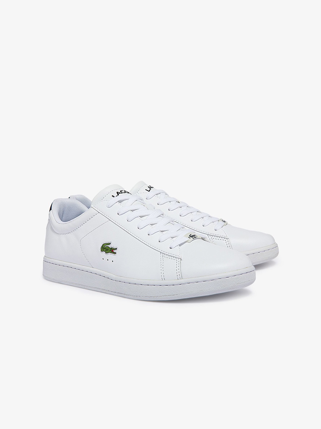 

Lacoste Men Leather Slip-On Sneakers, White