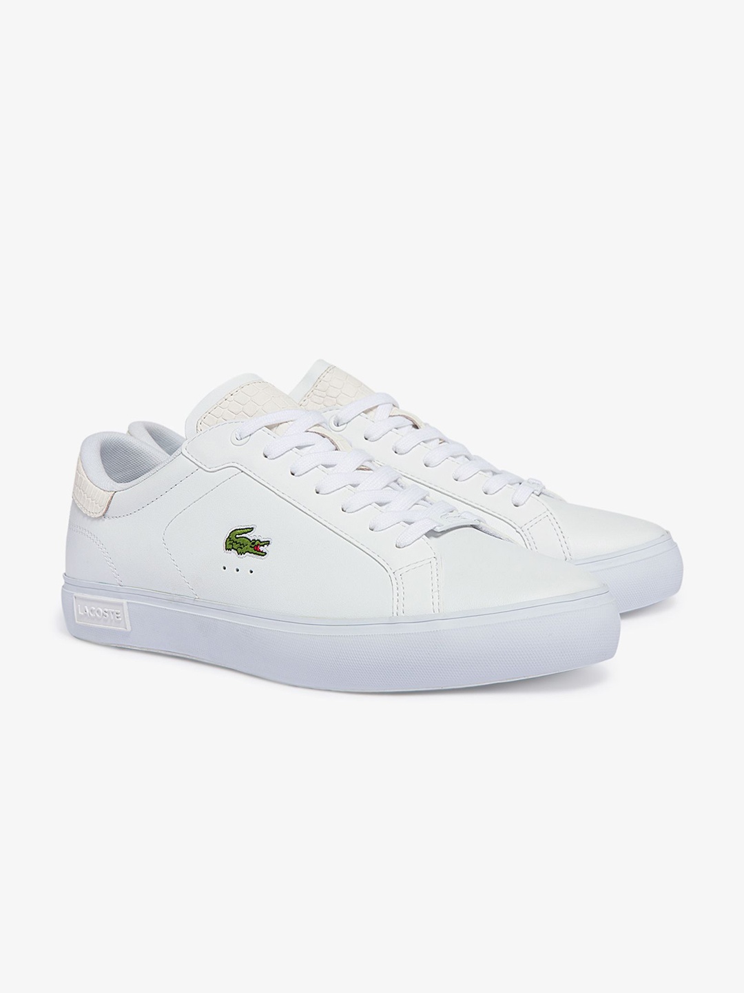 

Lacoste Men Perforations Slip-On Sneakers, White