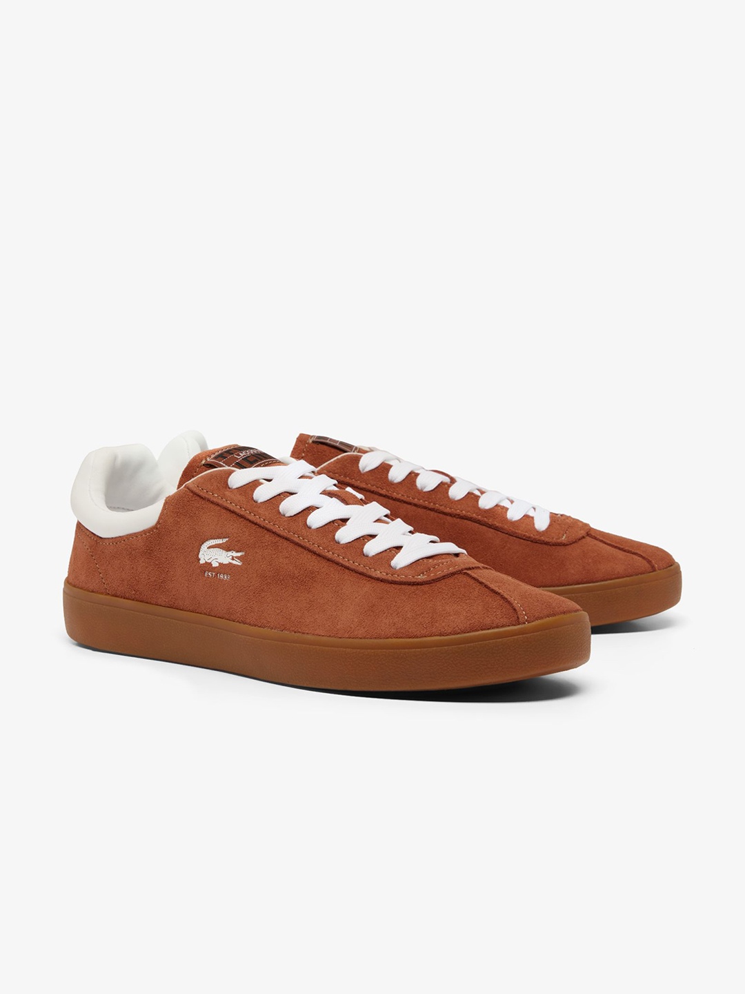 

Lacoste Men Suede Everyday Sneakers, Brown