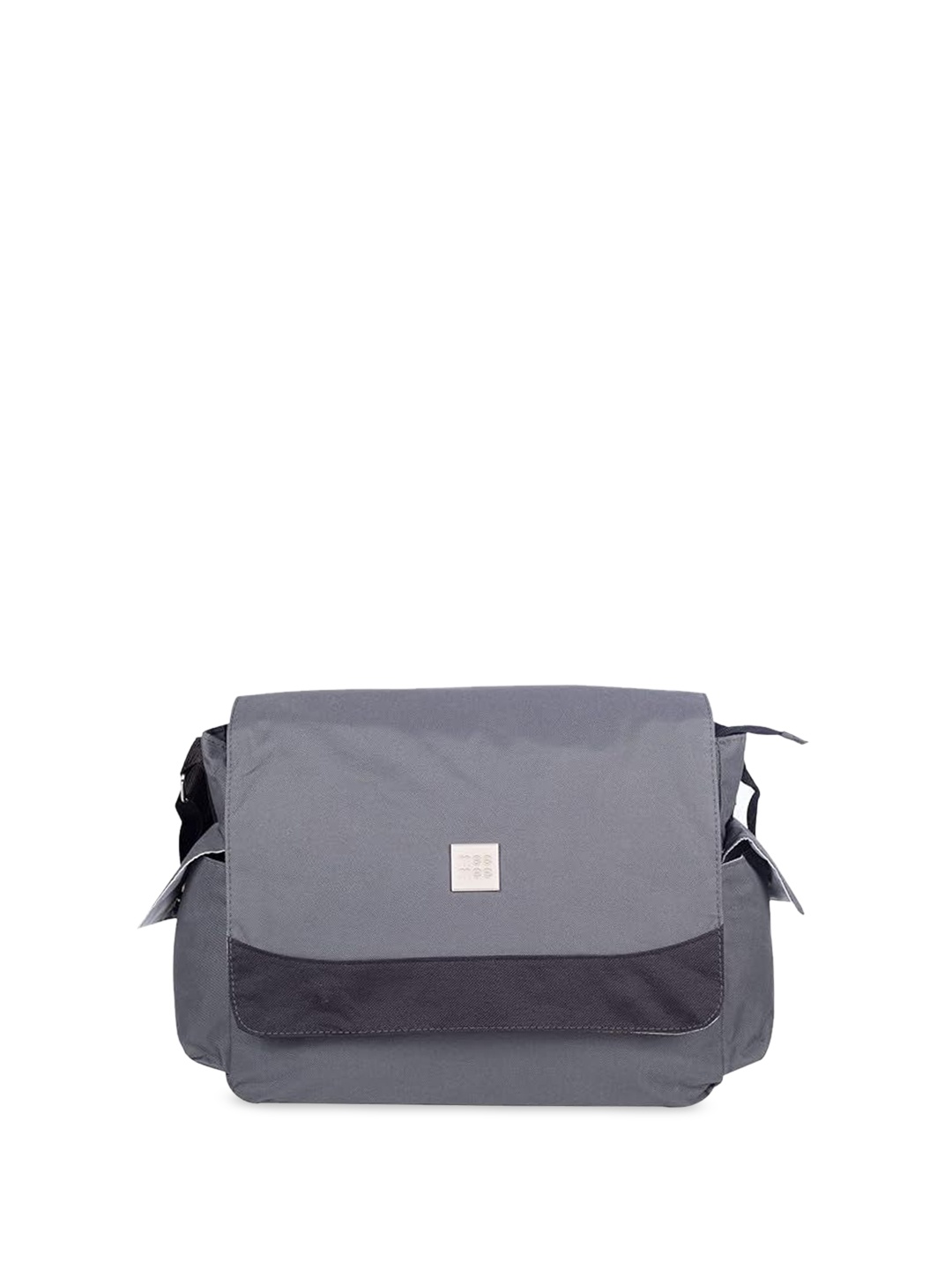 

MeeMee Kids Textured Diaper Bag, Grey