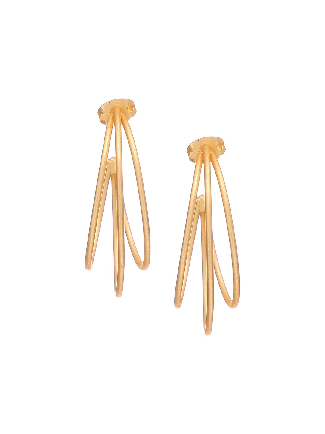

ROYAL PITARAH Gold-Plated Hoop Earrings