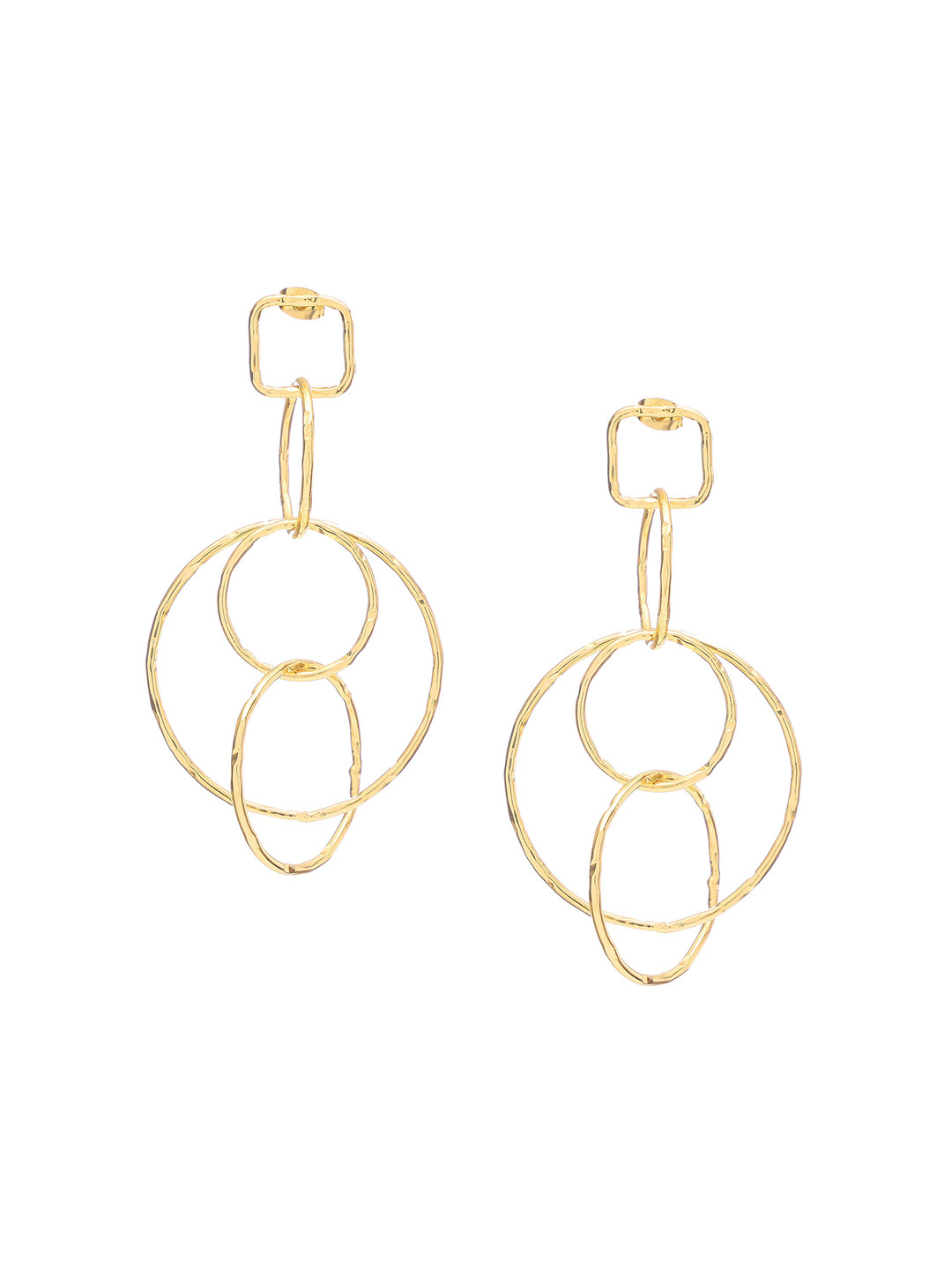 

ROYAL PITARAH Gold Plated Drop Earrings