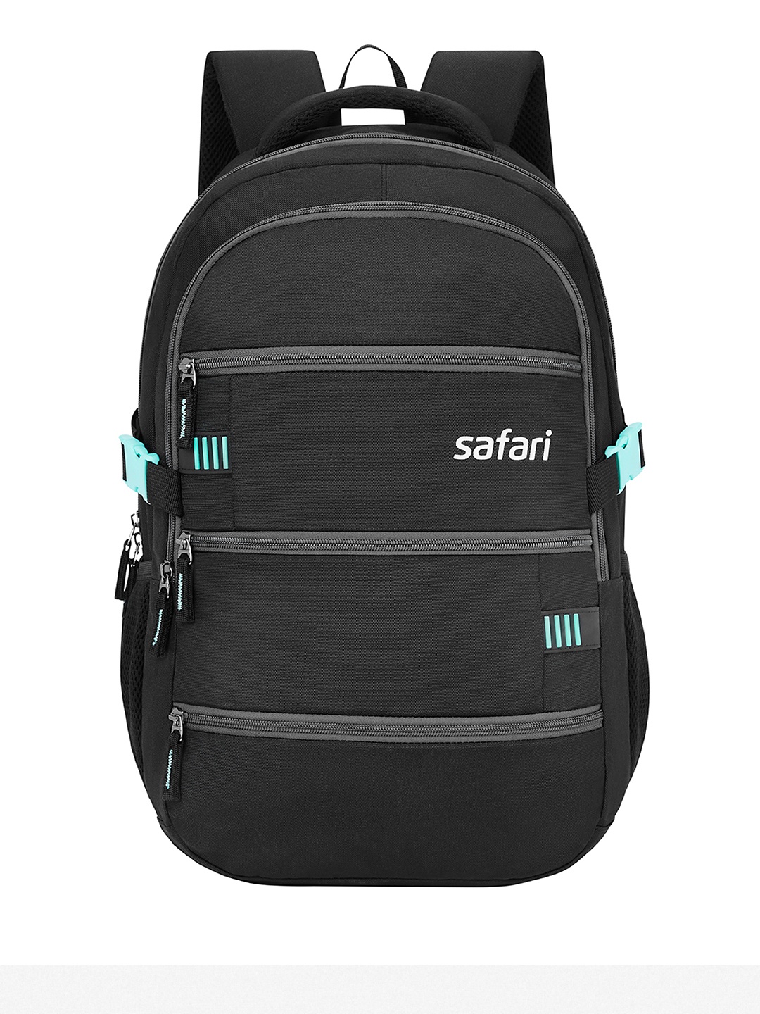 

Safari Unisex Beat Laptop Backpack with Compression Straps, Black