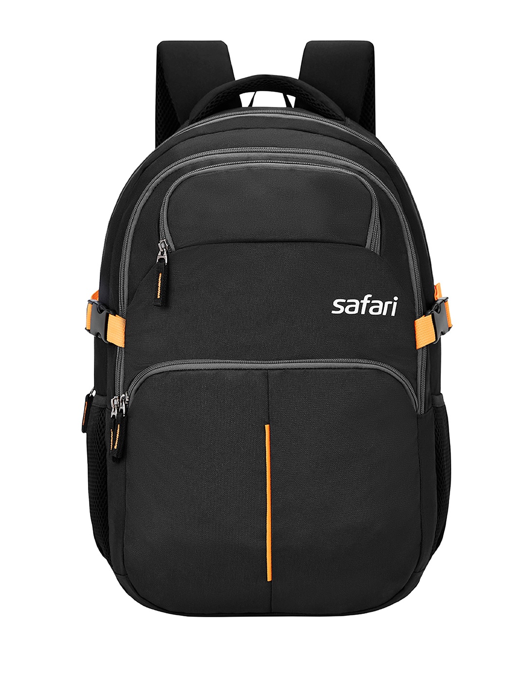 

Safari Unisex Venture Laptop Backpack with Compression Straps, Black