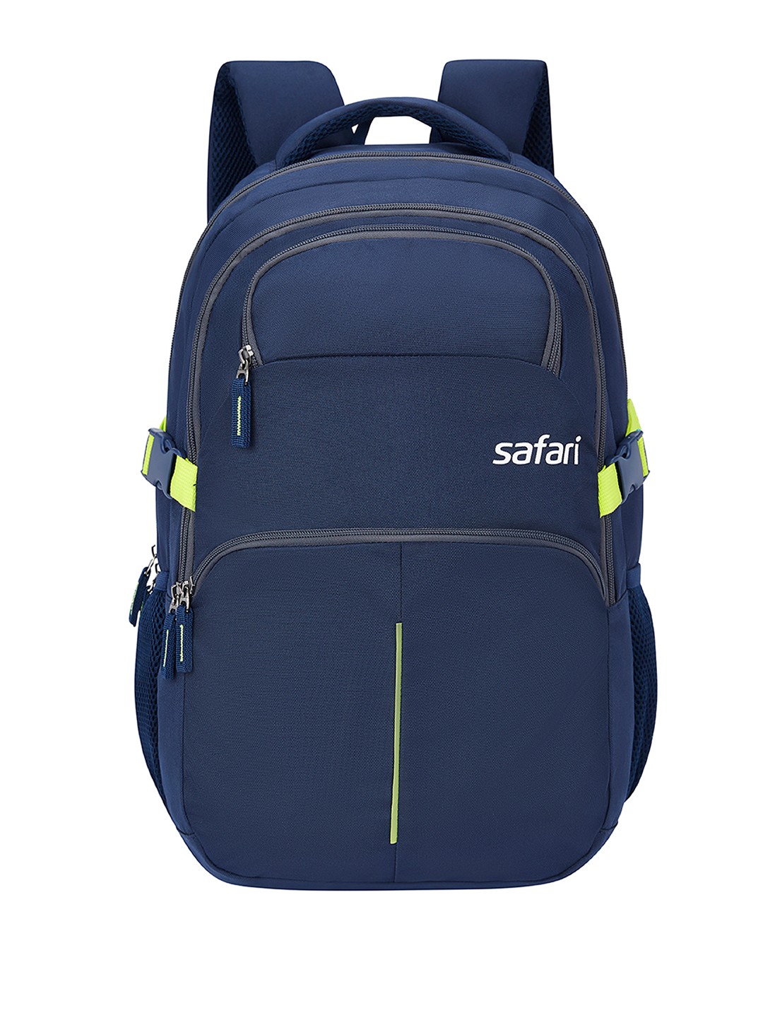 

Safari Unisex Venture Laptop Backpack with Compression Straps, Navy blue