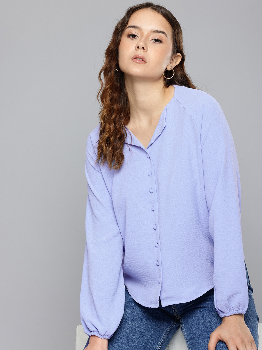 

Levis Raglan Sleeves Casual Shirt, Blue
