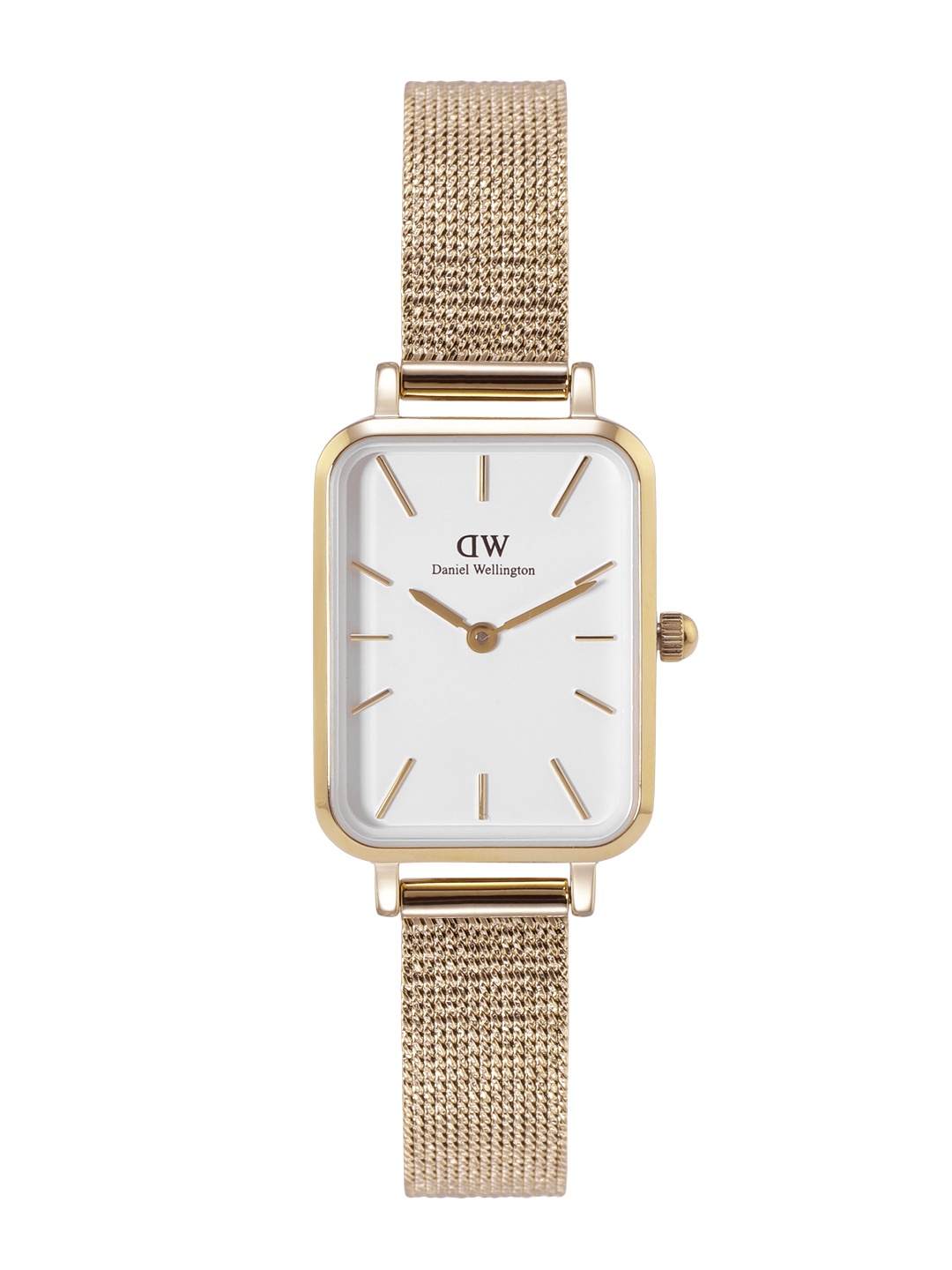 

Daniel Wellington Women Stainless Steel Bracelet Style Straps Analogue Watch-DW00100556K, White