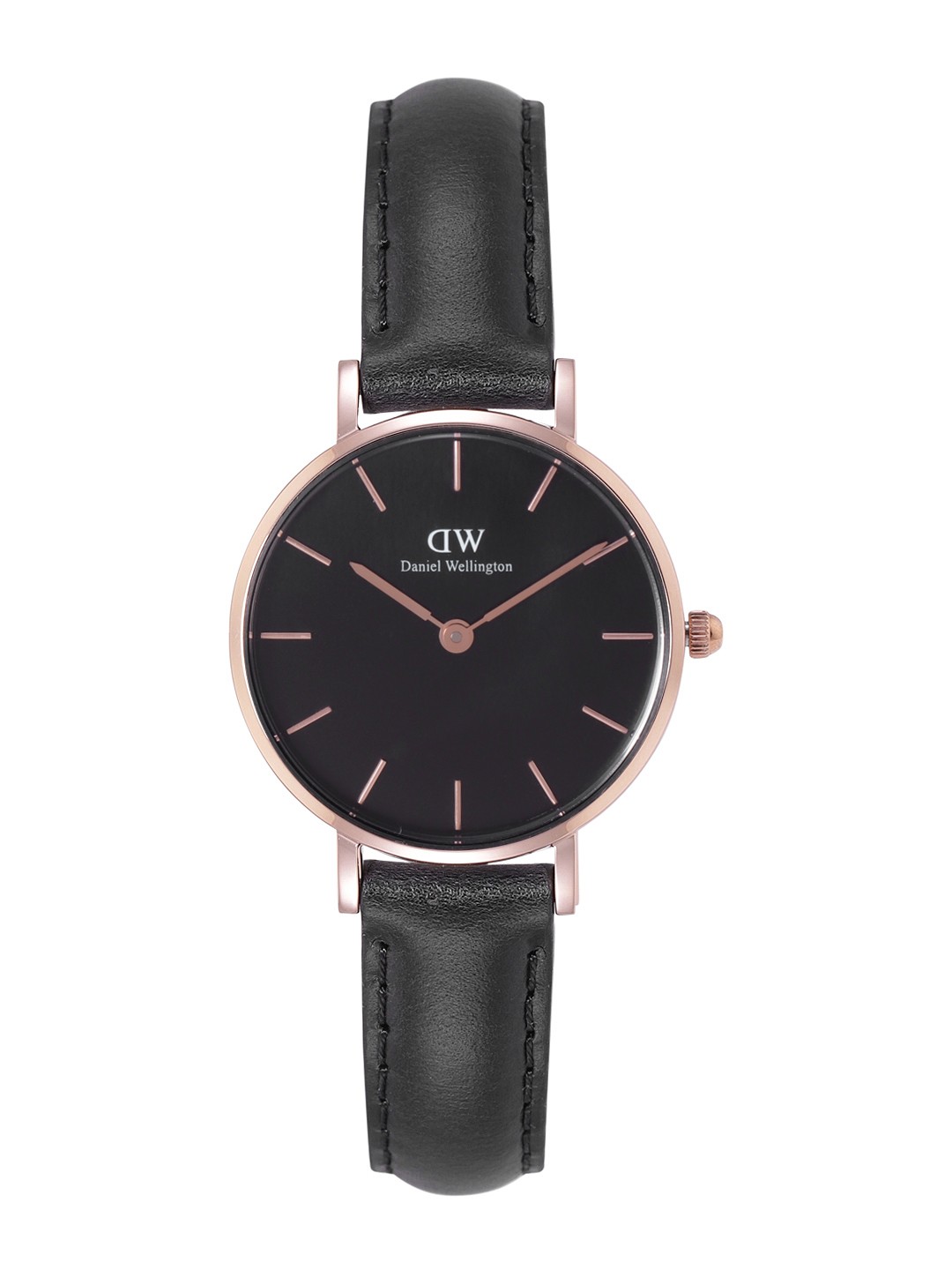 

Daniel Wellington Women Dial & Leather Straps Analogue Watch-DW00100224K, Black