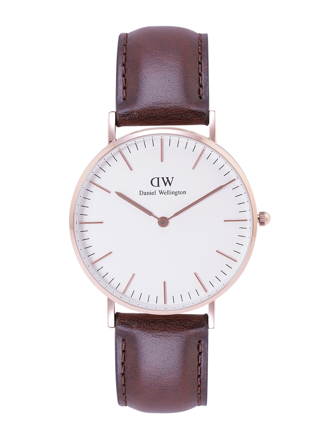 

Daniel Wellington Unisex Dial & Leather Straps Analogue Watch-DW00100039K, White