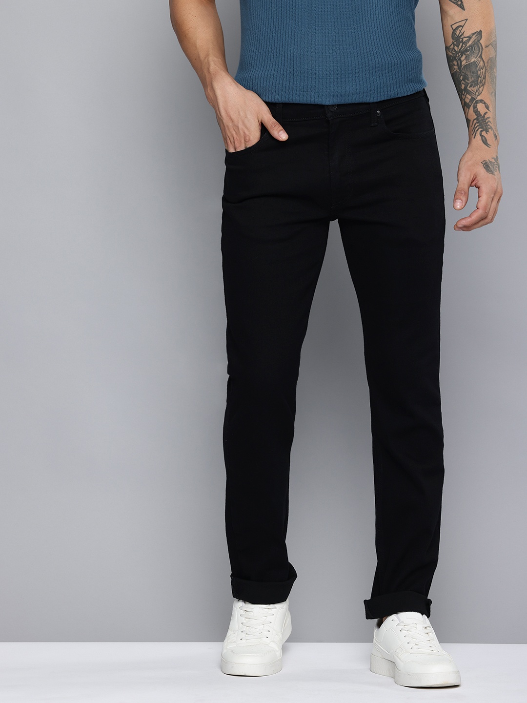 

Levis Men 511 Slim Fit Stretchable Jeans, Black
