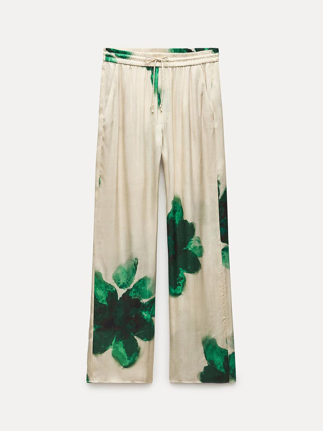

LULU & SKY Women Straight Fit High-Rise Joggers Trousers, Green