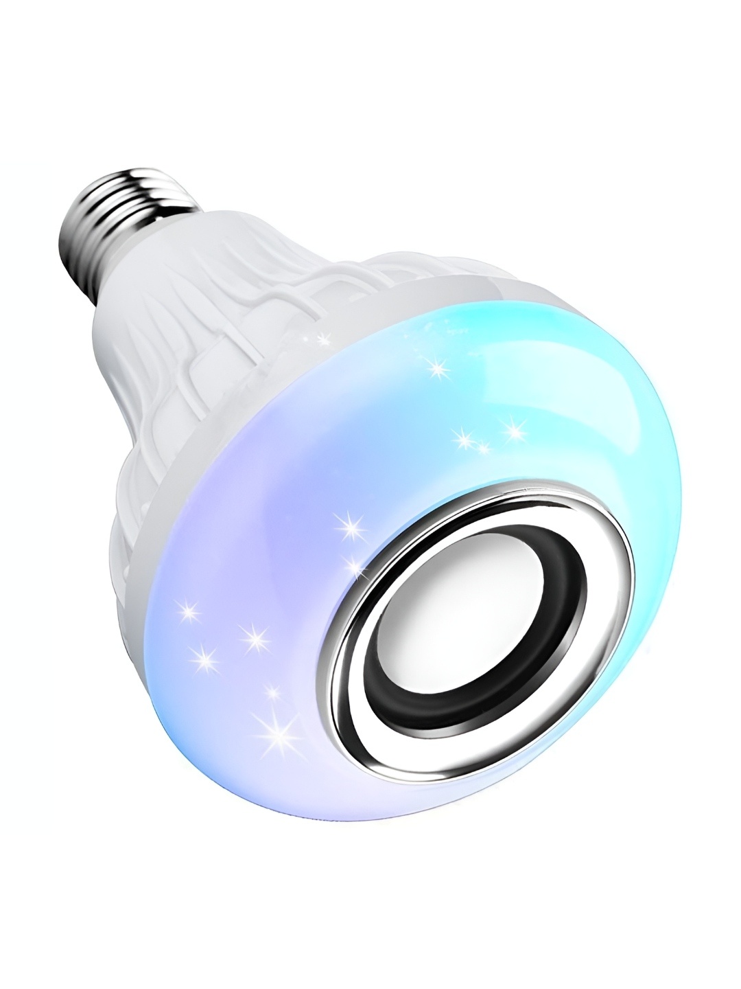 

ENORMITY White Wireless Music Playing Remote Controller LED Smart Light Bulb