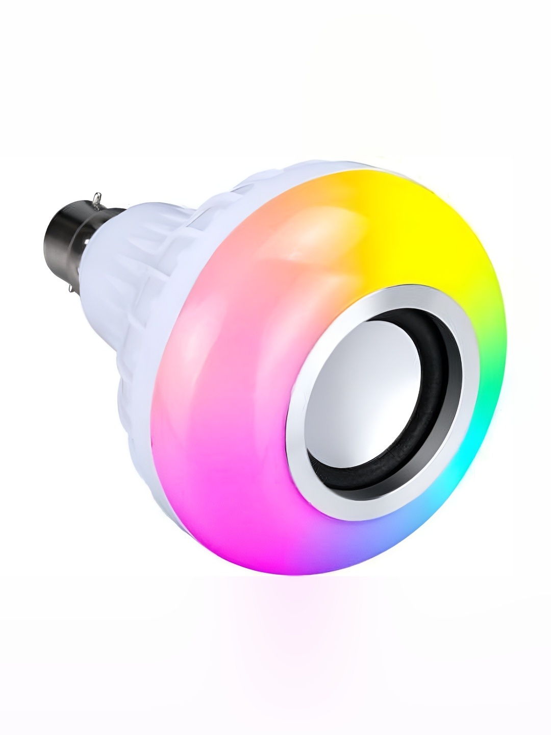 

ENORMITY White Wireless Music Playing Remote Controller LED Smart Bulb