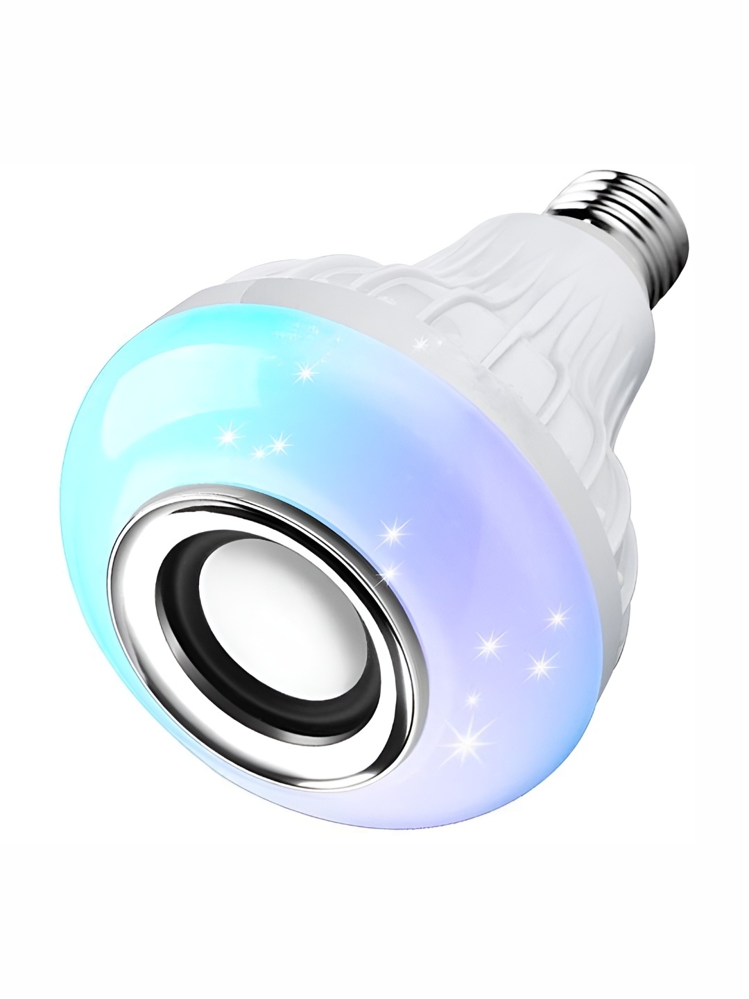 

ENORMITY White Music Playing Bluetooth Speaker Remote Controller LED Smart Light