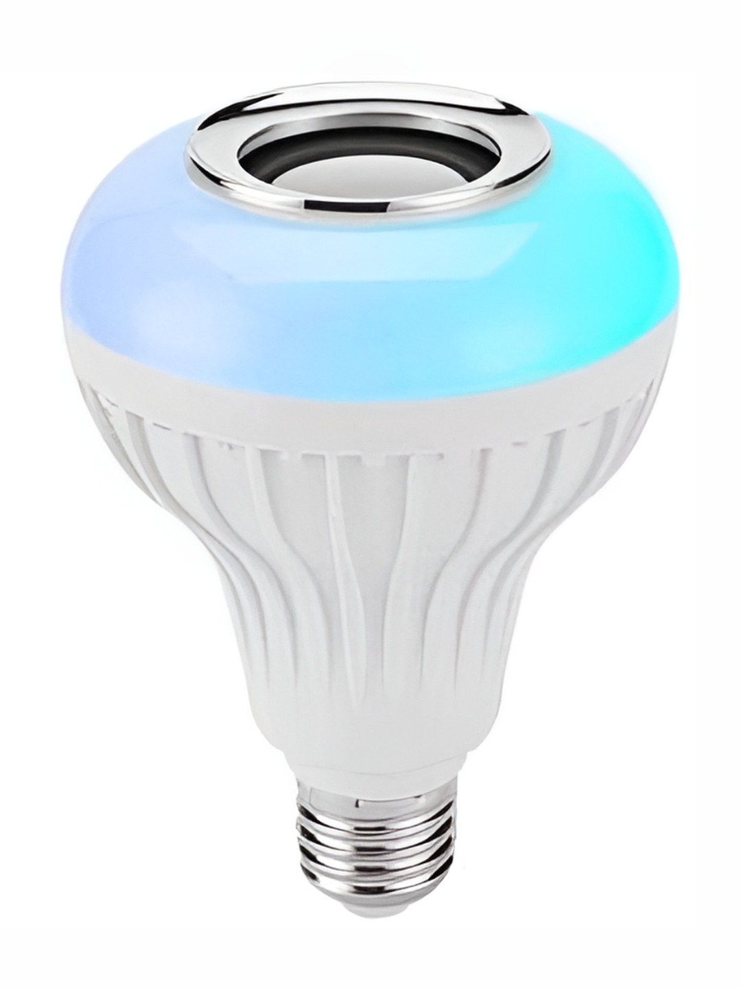 

ENORMITY White Music Playing Bluetooth Speaker Remote Controller LED Smart Light Bulb