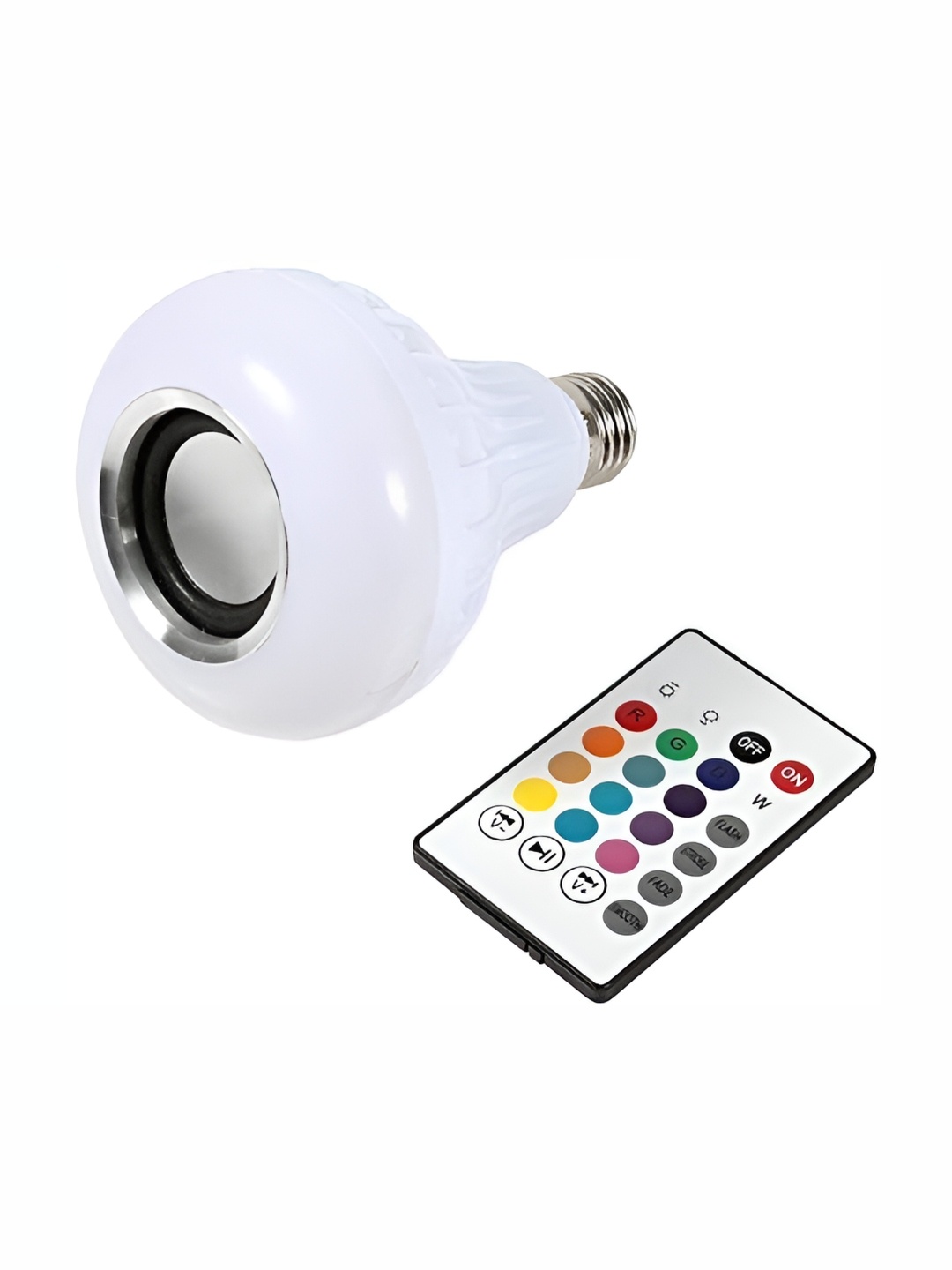 

ENORMITY White Wireless Music Playing Remote Controller Smart Light