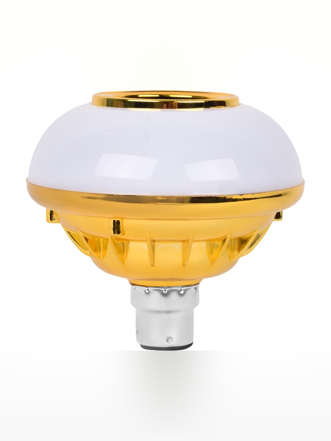 

ENORMITY White Wireless Music Playing Remote Controller Smart LED Bulb, Gold