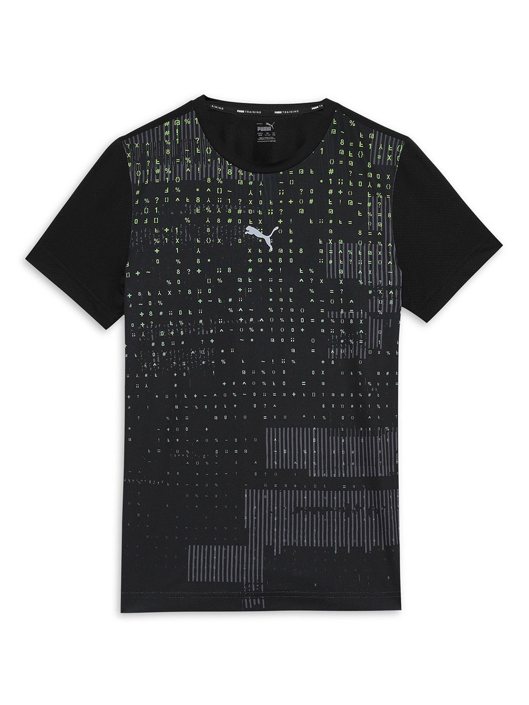 

one8 x PUMA Boys Printed T-shirt, Black