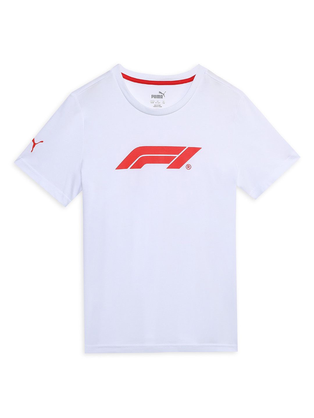 

PUMA Motorsport Boys F1 Youth Printed T-shirt, White
