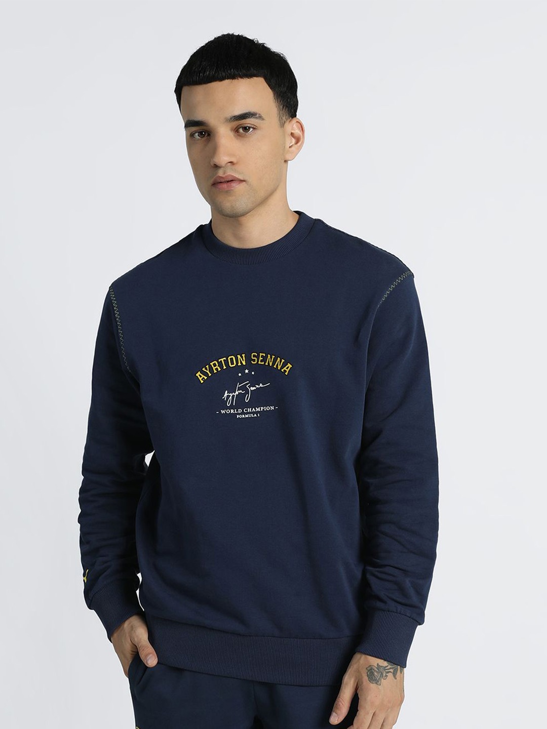 

PUMA Motorsport Men Printed Motorsport Sweatshirt, Blue