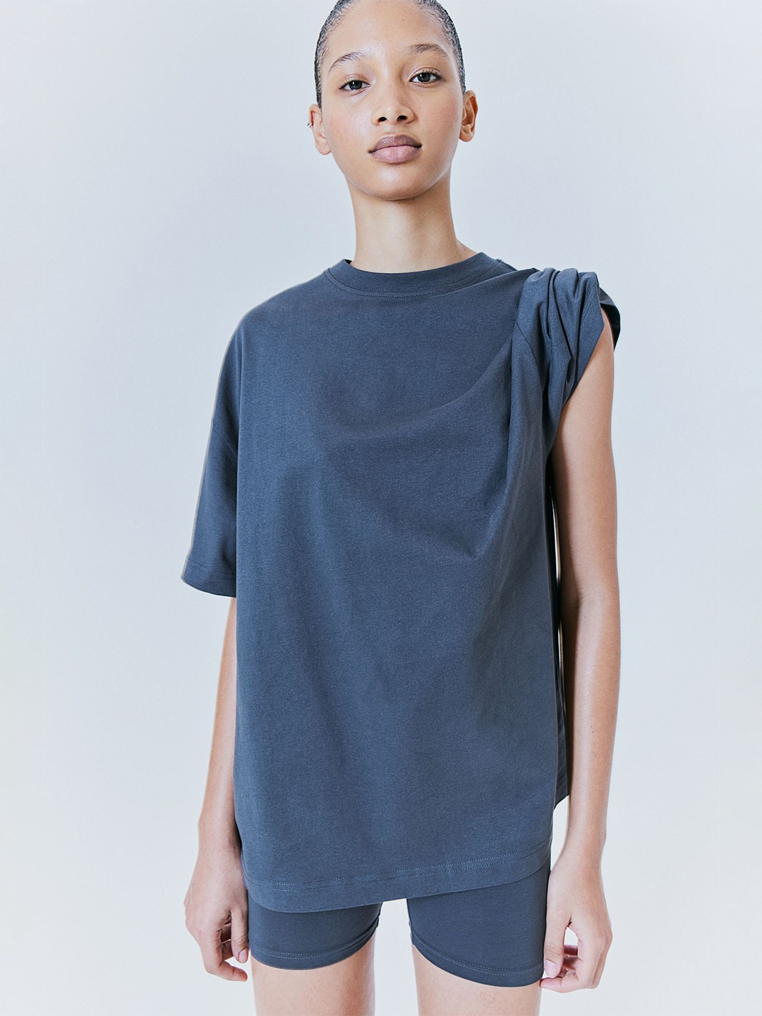 

H&M Oversized T-Shirt, Grey