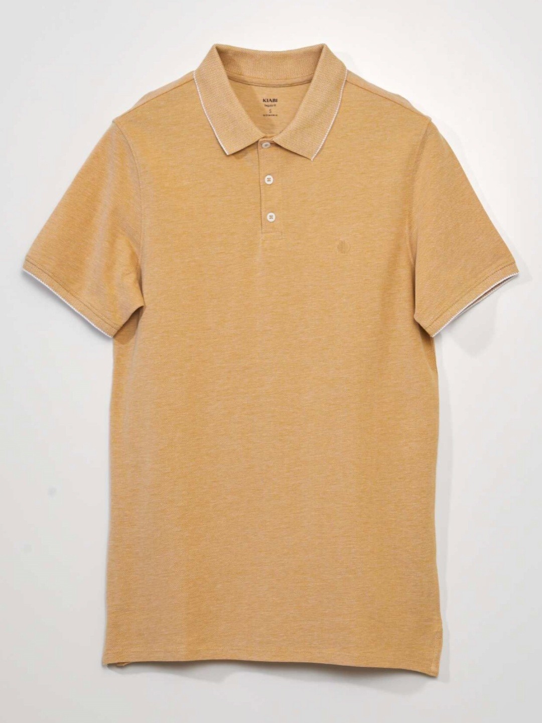 

KIABI Men Polo Collar T-shirt, Yellow