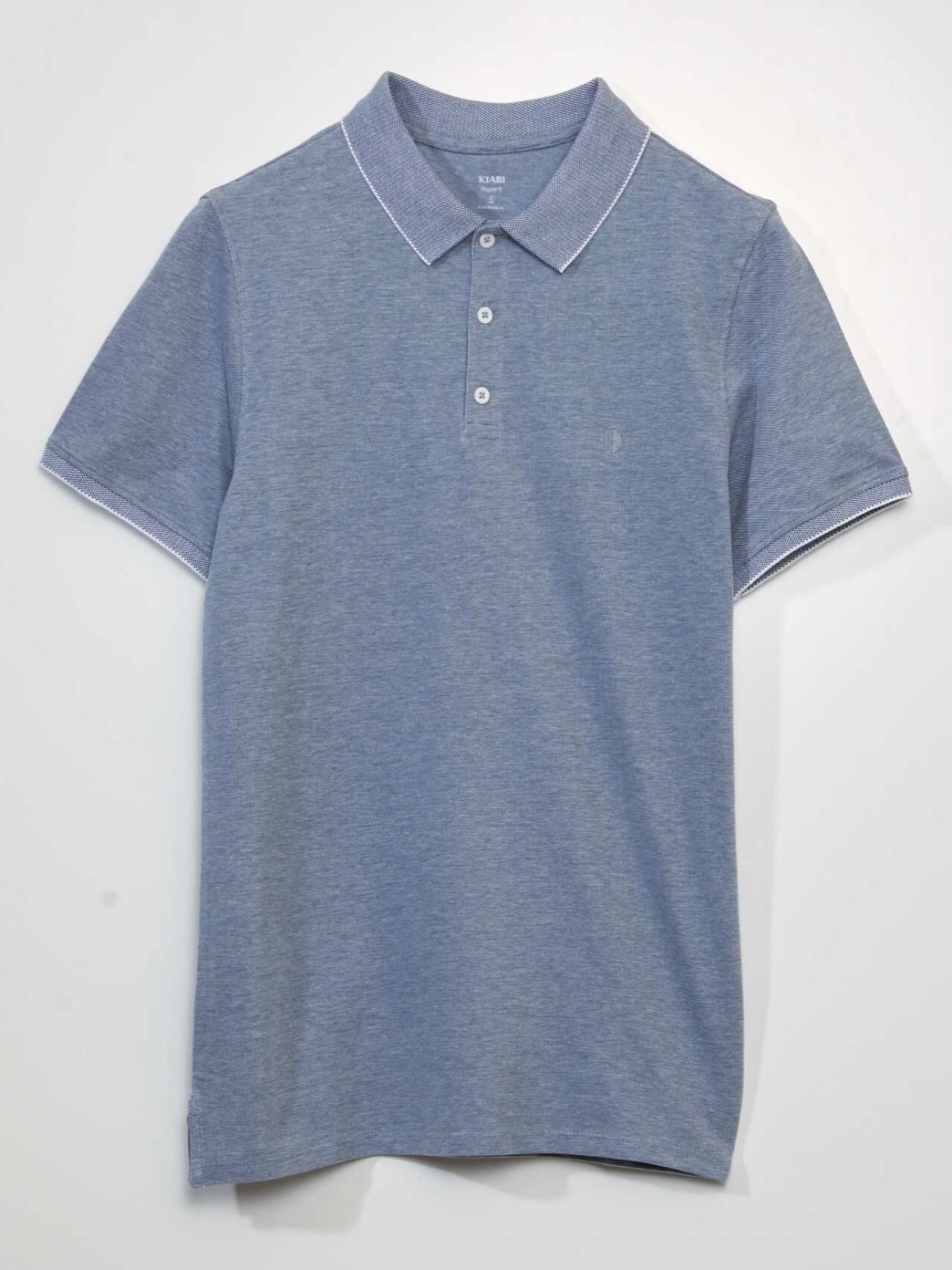 

KIABI Men Polo Collar T-shirt, Blue