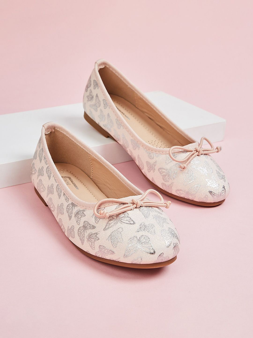 

Fame Forever by Lifestyle Girls Ballerinas With Bows, Pink