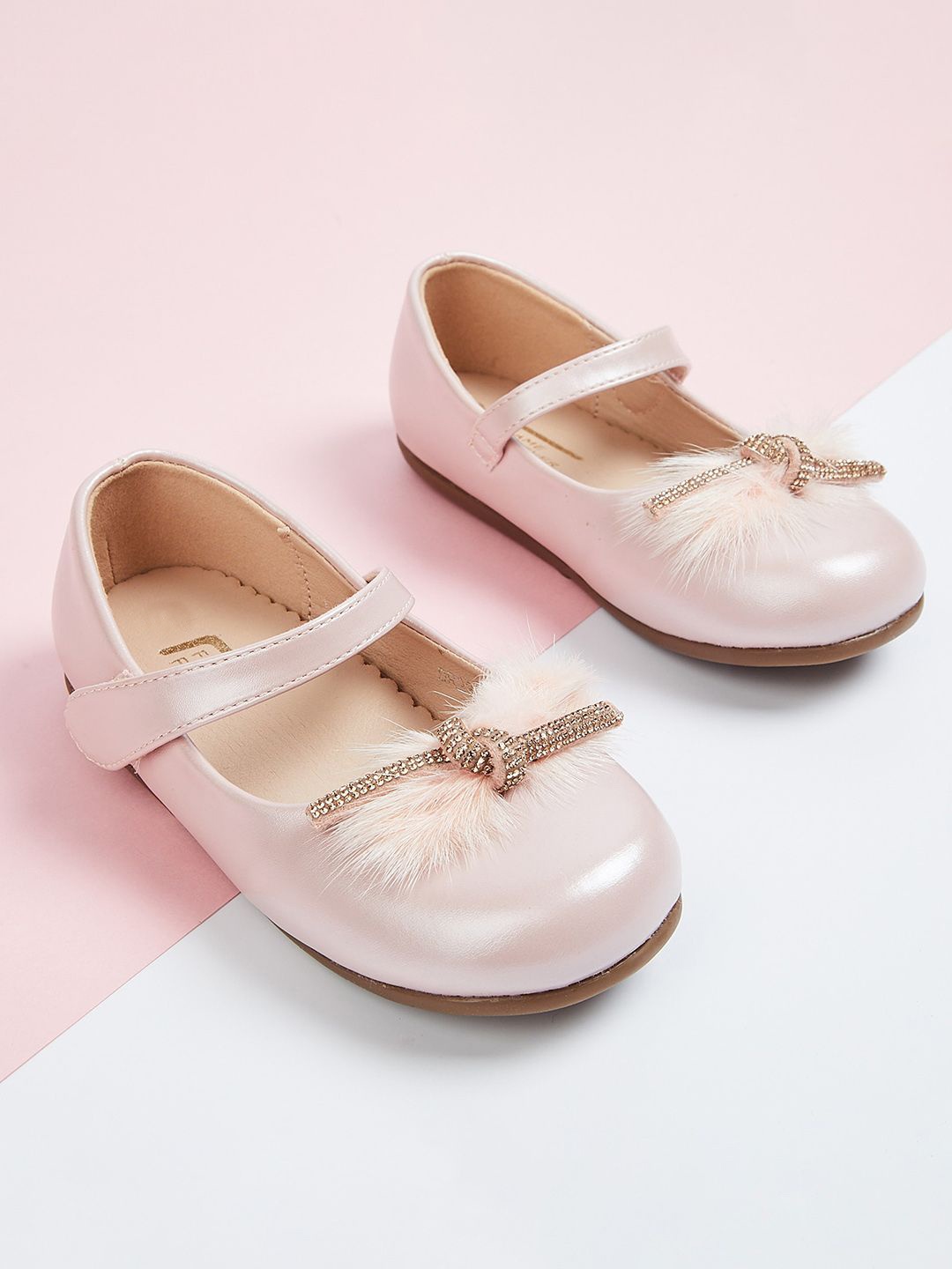 

Fame Forever by Lifestyle Girls Ballerinas With Western - Embellished, Pink