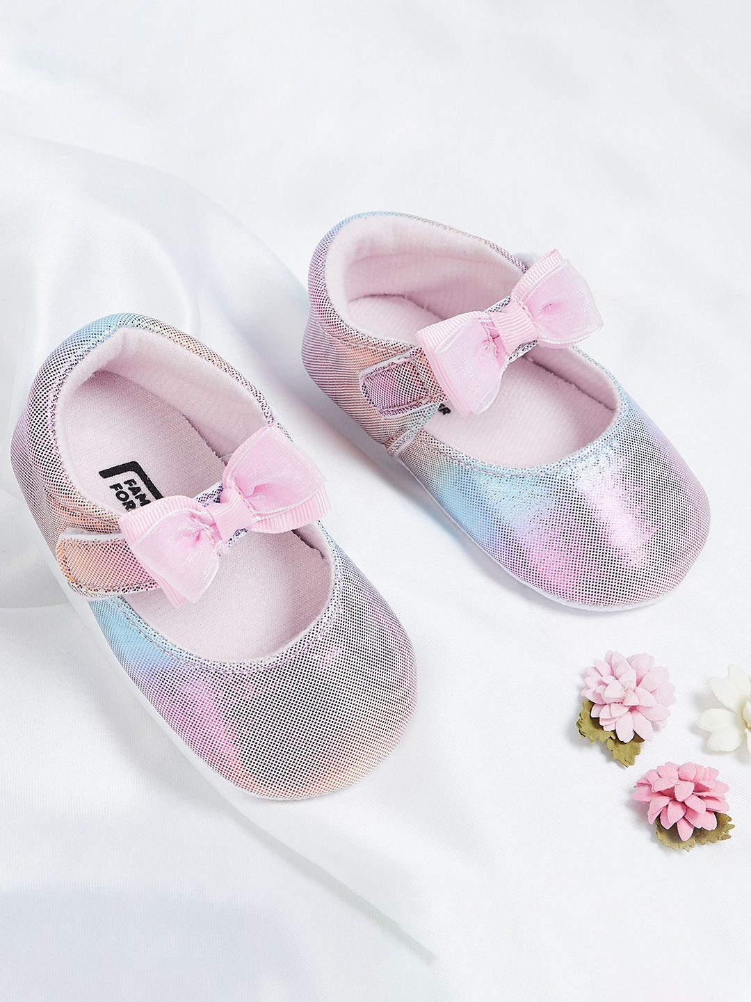 

Fame Forever by Lifestyle Girls PU Booties with Bow, Pink