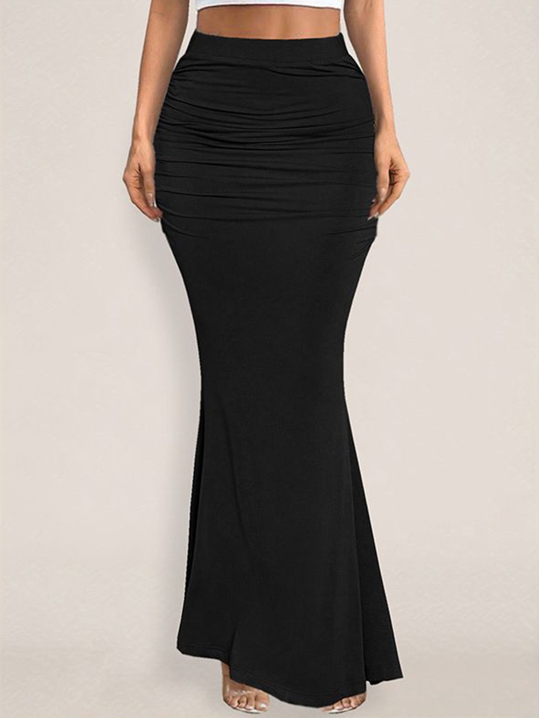 

StyleCast x Revolte Trumpet Maxi Skirt, Black