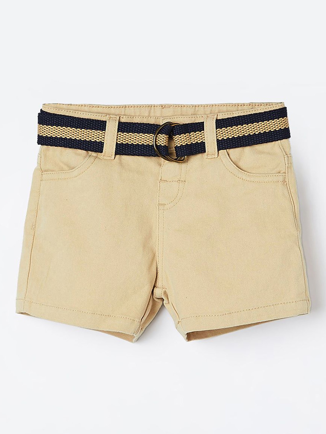 Juniors by Lifestyle Boys Mid-Rise Chino Shorts, Beige