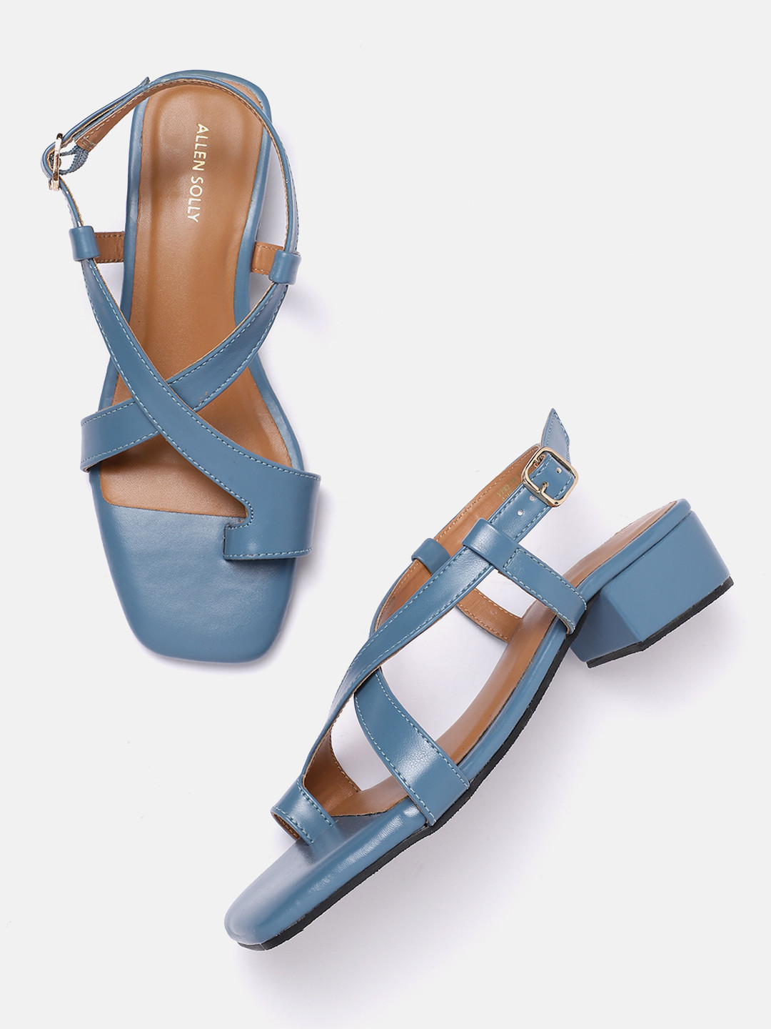 

Allen Solly Open Toe Comfort Sandals, Blue