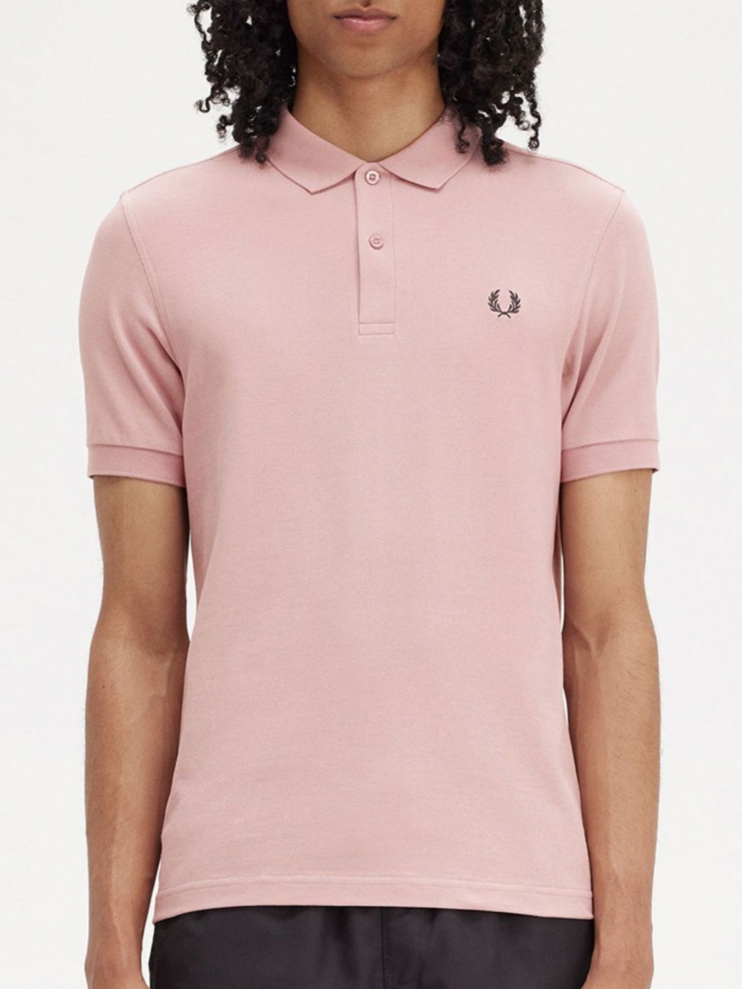 

Fred Perry Men Polo Collar Short Sleeves T-shirt, Pink