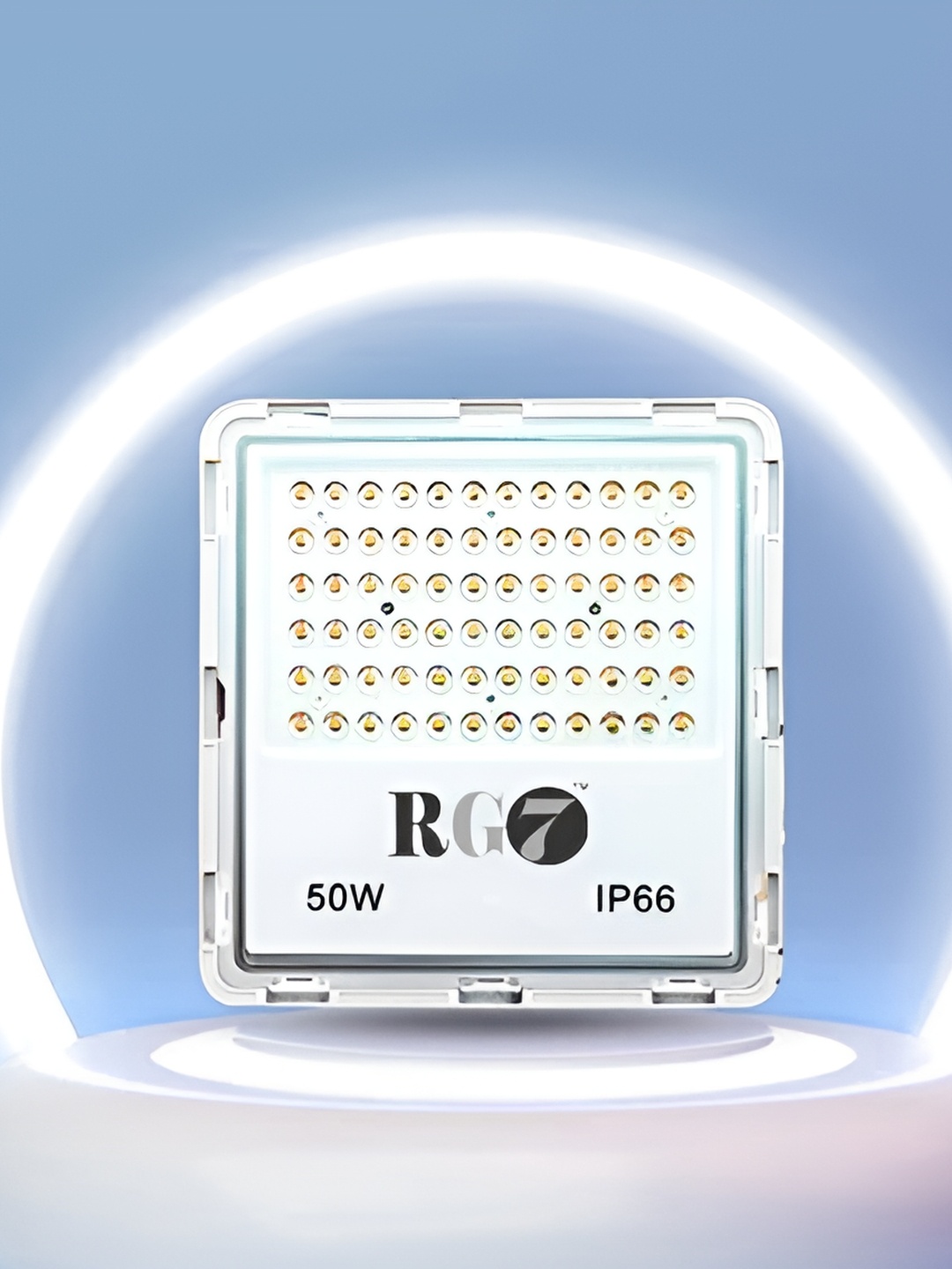 

SPARK WORLD White Aluminium Square Shaped Outdoor Lamps