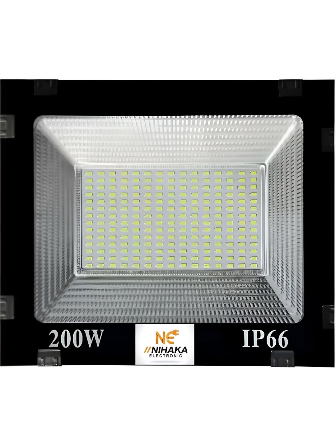 

SPARK WORLD White Square Metal Outdoor Lamps
