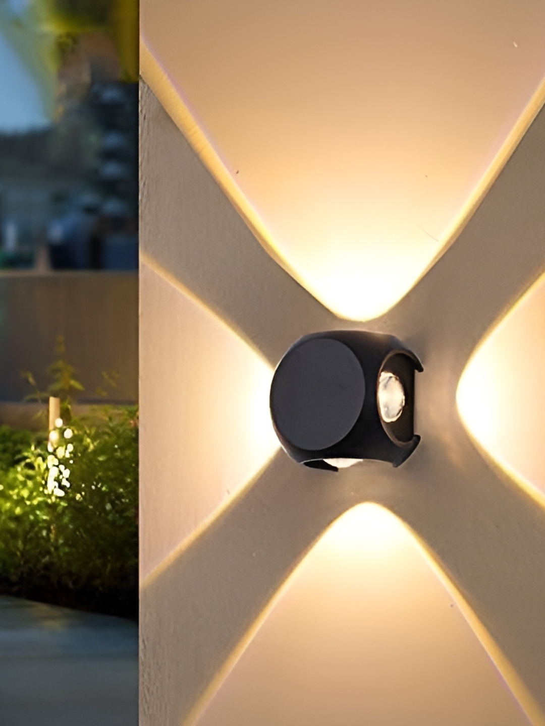 

SPARK WORLD Black Square Outdoor Lamps