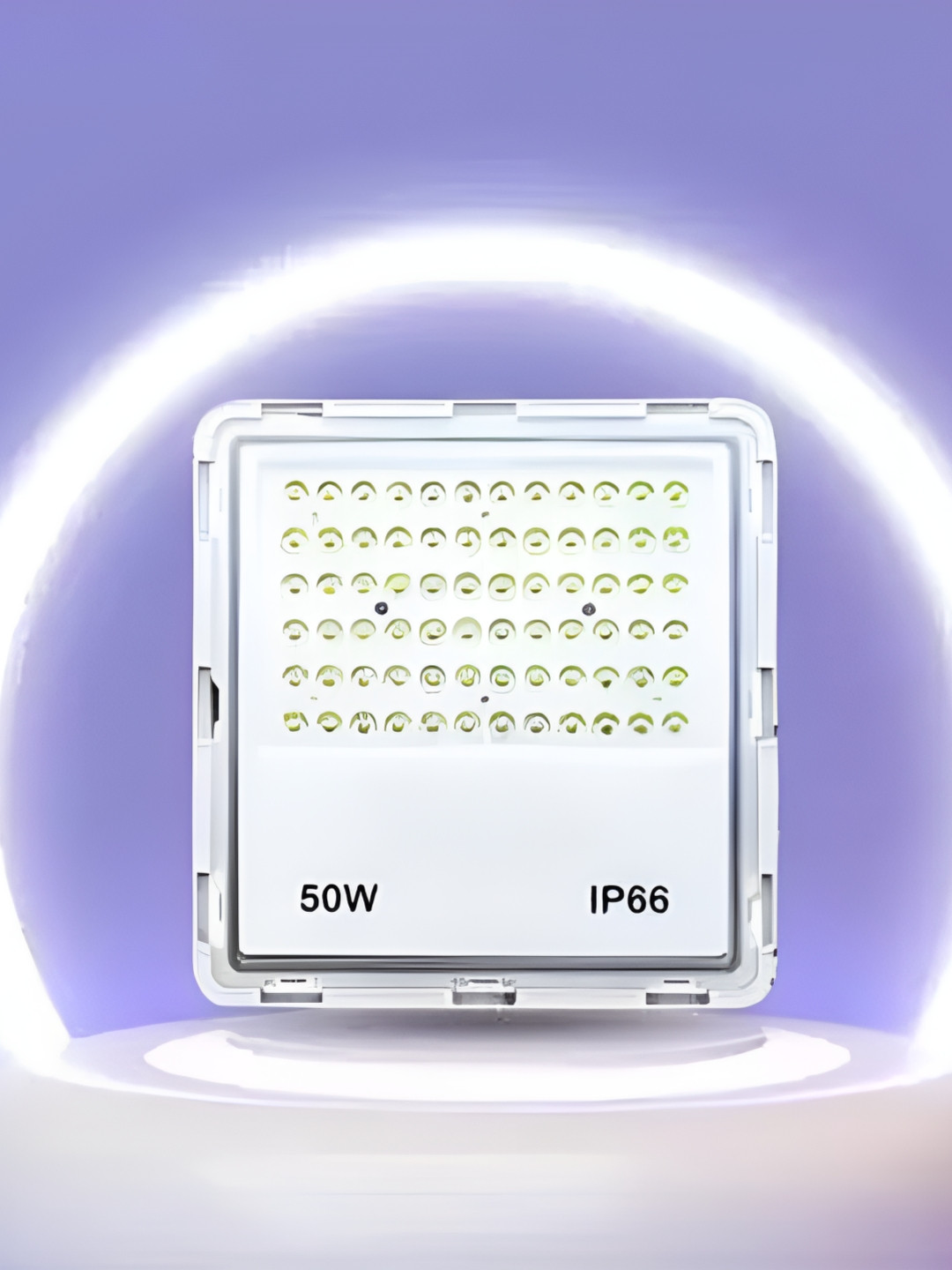 

SPARK WORLD White Aluminium Square Outdoor Lamp