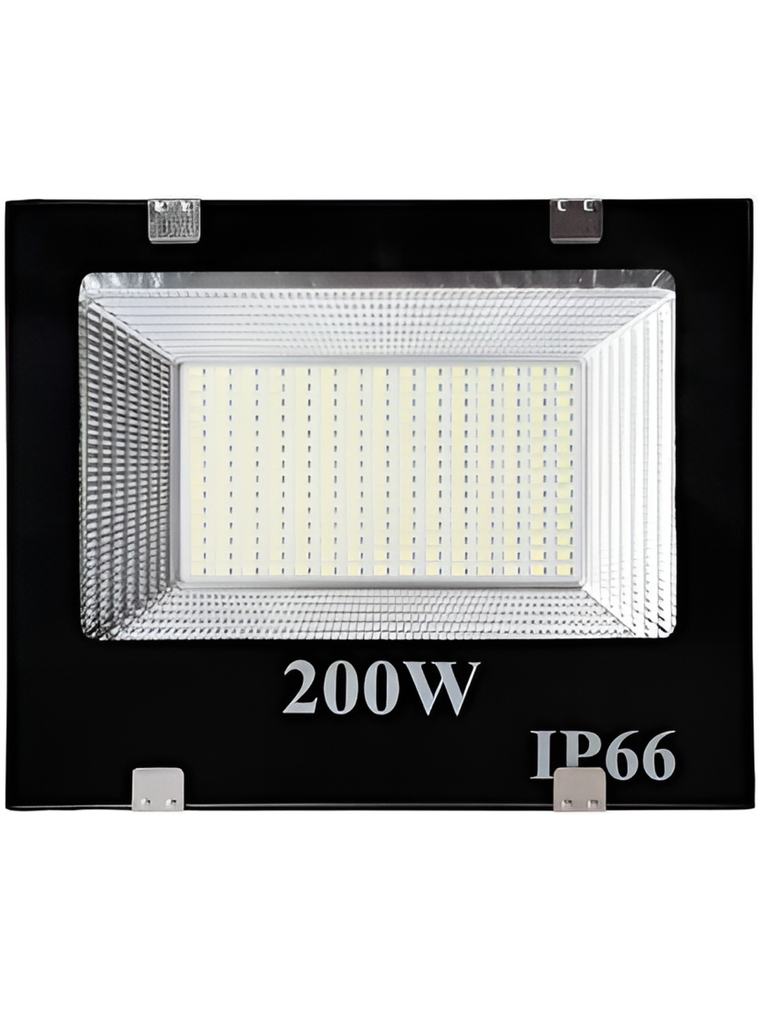 

SPARK WORLD White Metal Rectangular Outdoor Lamp
