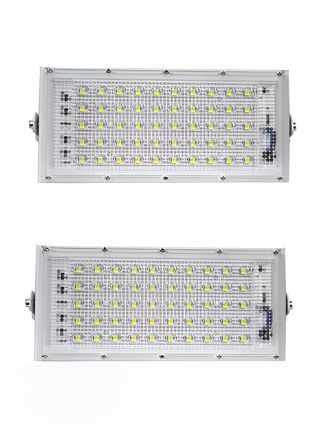

SPARK WORLD White 2 Pieces Metal 50W LED Outdoor Lamps